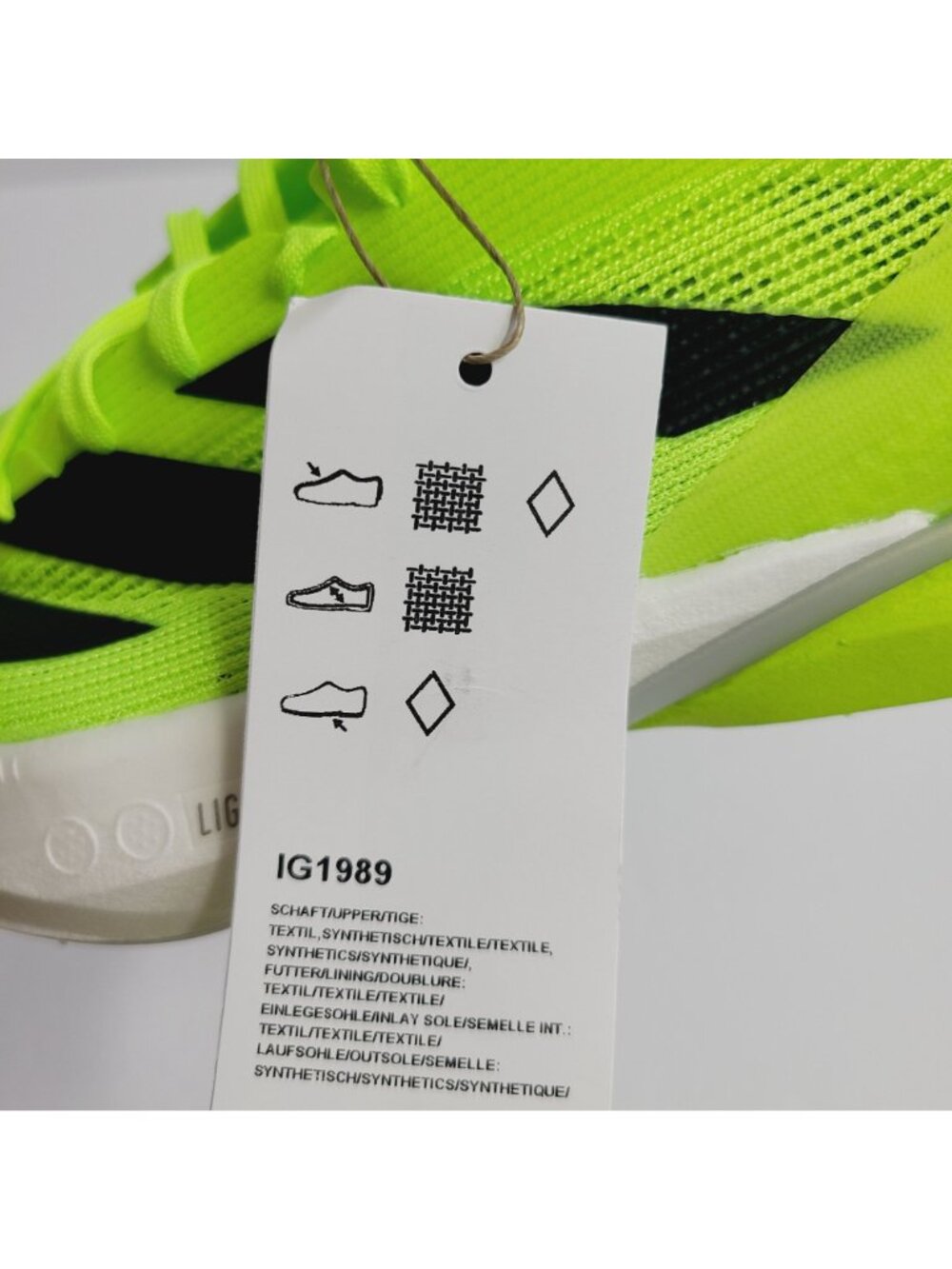 NEW Adidas Adizero Avanti Track & Field Shoes SPIKES IG1989 Size 7.5 #1 - Picture 9 of 9